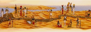 Répartition du culte des dieux en Egypte,cliquez dessus! 40 Ko